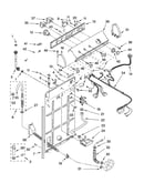 Controls and rear panel parts