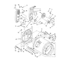 Whirlpool 7MLGR7648PW0 bulkhead parts diagram