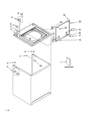 Top and cabinet parts