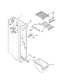 Freezer liner parts