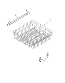 Upper rack and track parts