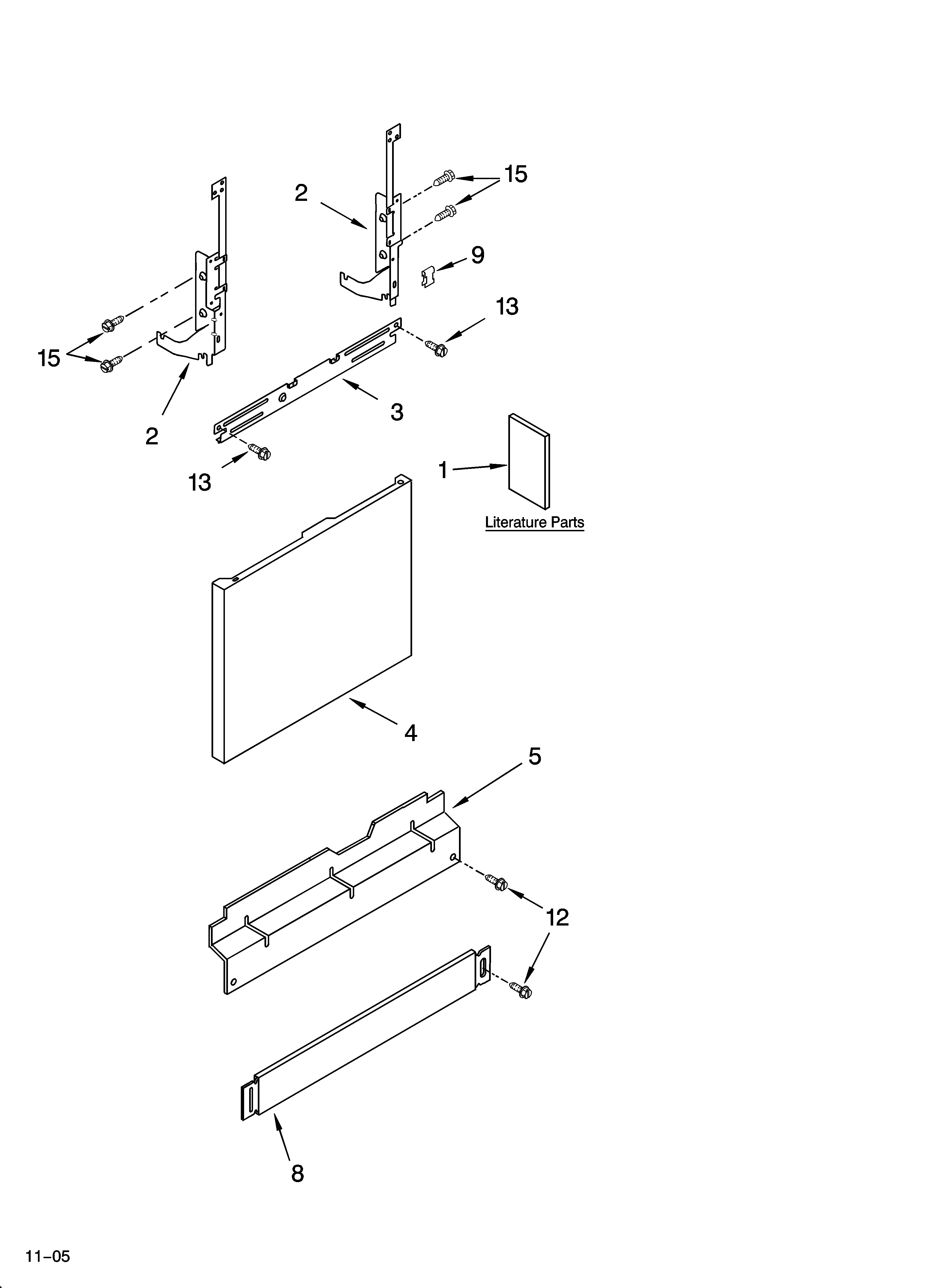 Door and panel parts