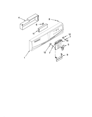 Control panel parts