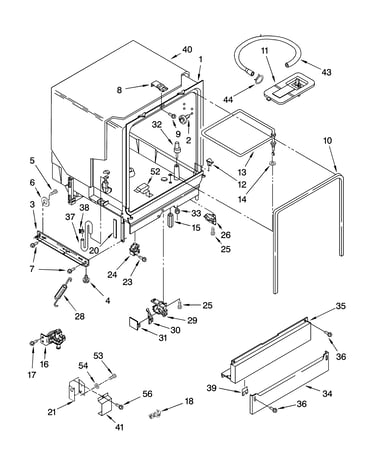 Tub assembly parts