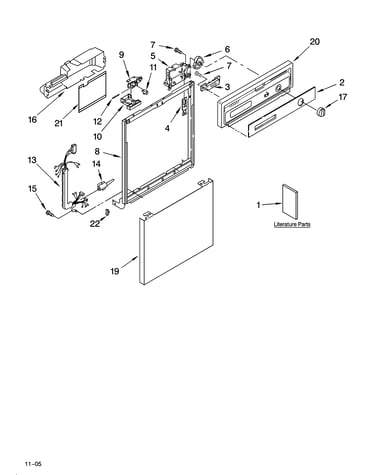 Frame and console parts