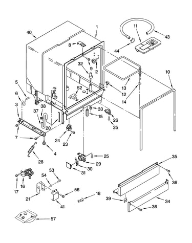 Tub assembly parts