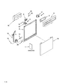 Frame and console parts