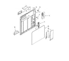 Whirlpool DU915PWPQ2 inner door parts diagram