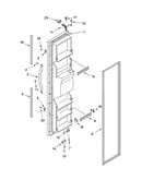 Freezer door parts