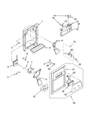 Dispenser front parts