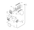Whirlpool ED2VHGXMQ01 icemaker parts, optional parts diagram