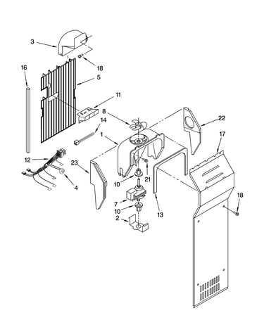 Air flow parts