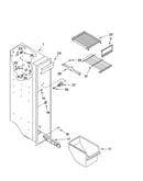 Freezer liner parts