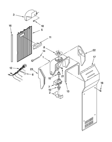 Air flow parts