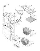 Freezer liner parts