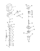 Motor and ice container parts