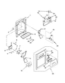 Dispenser front parts
