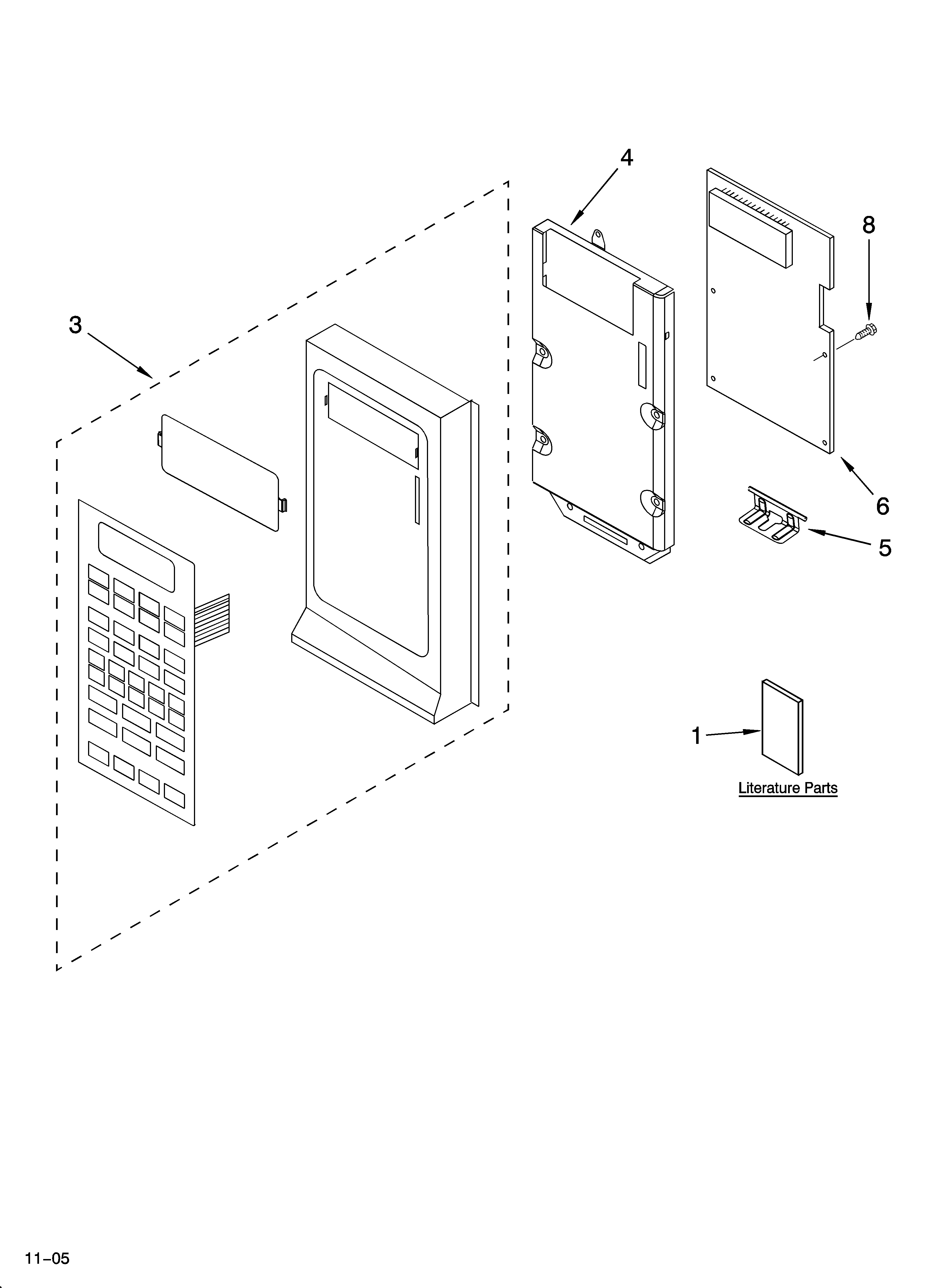 Control panel parts