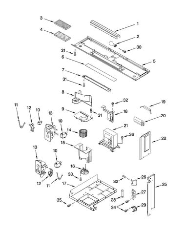 Interior and ventilation parts