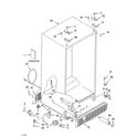 Whirlpool GS6SHEXNQ01 cabinet parts diagram