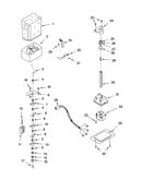 Motor and ice container parts