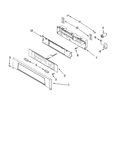 Control panel parts