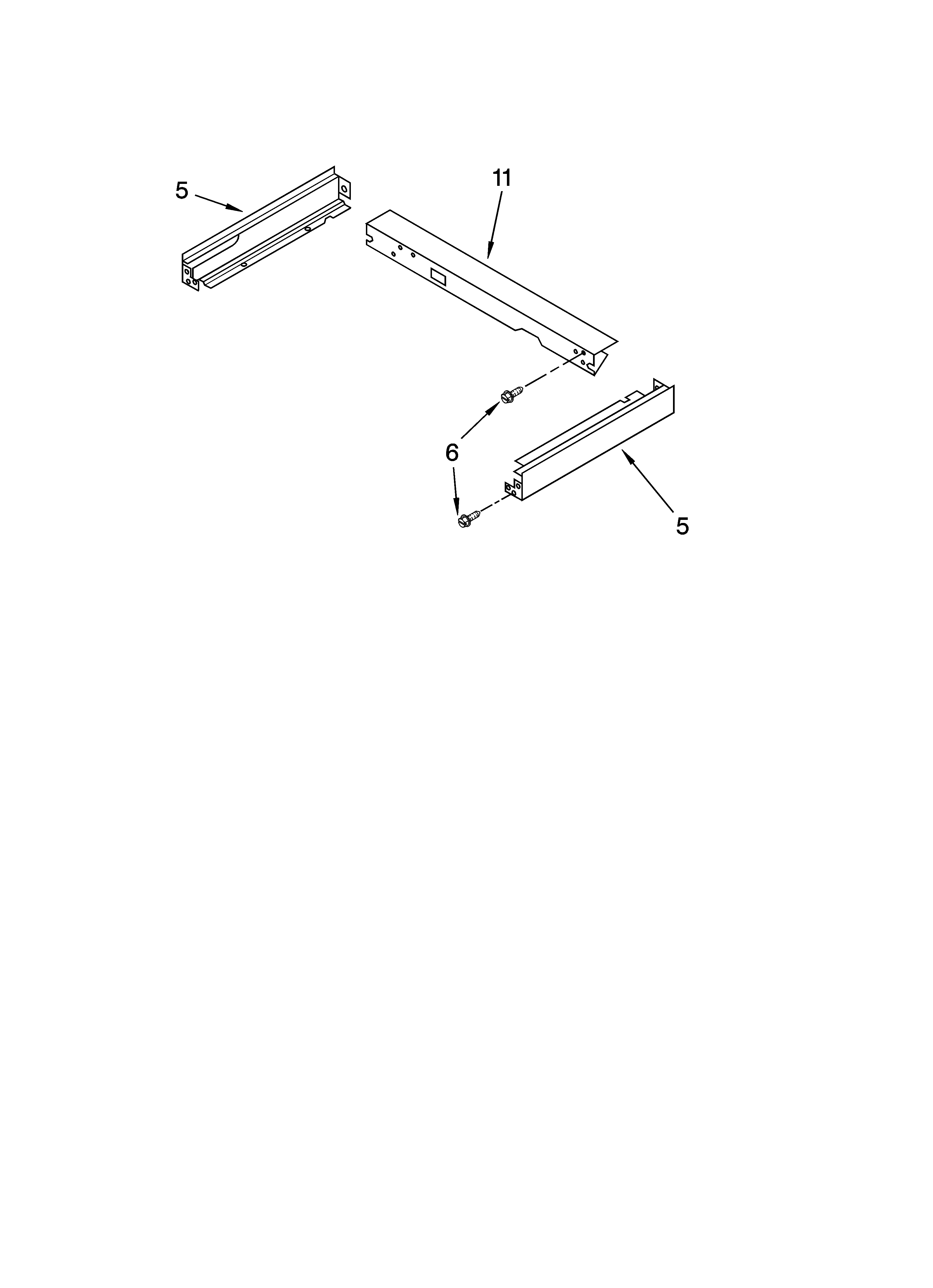Microwave compartment parts