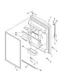 Refrigerator door parts