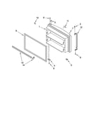 Freezer door parts, optional parts