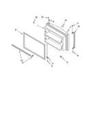 Freezer door parts, optional parts