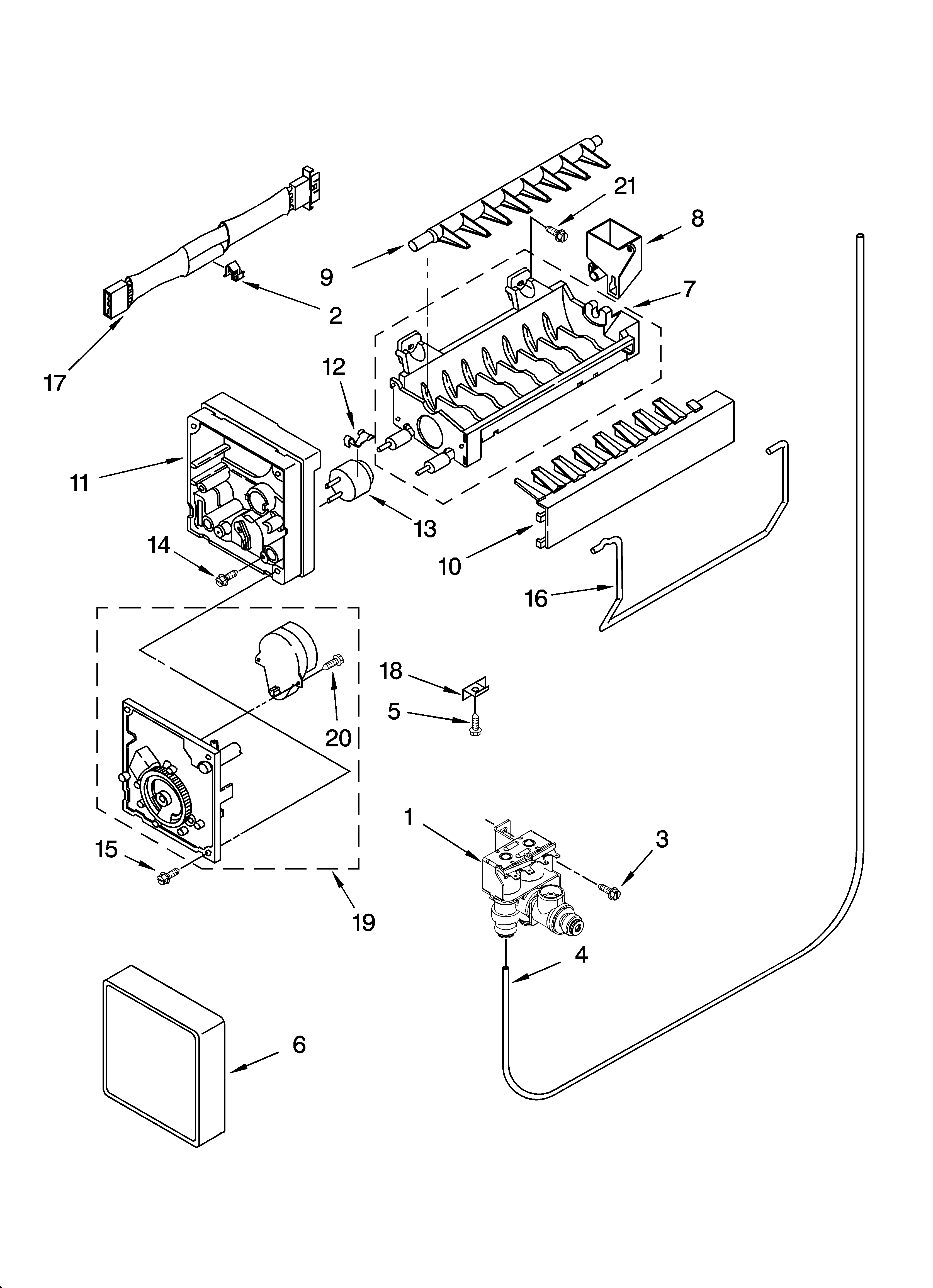 Icemaker parts