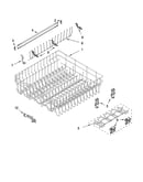 Upper rack and track parts