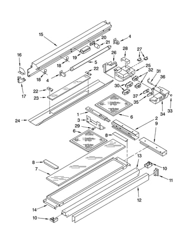Door and control parts