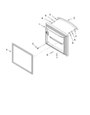 Freezer door parts
