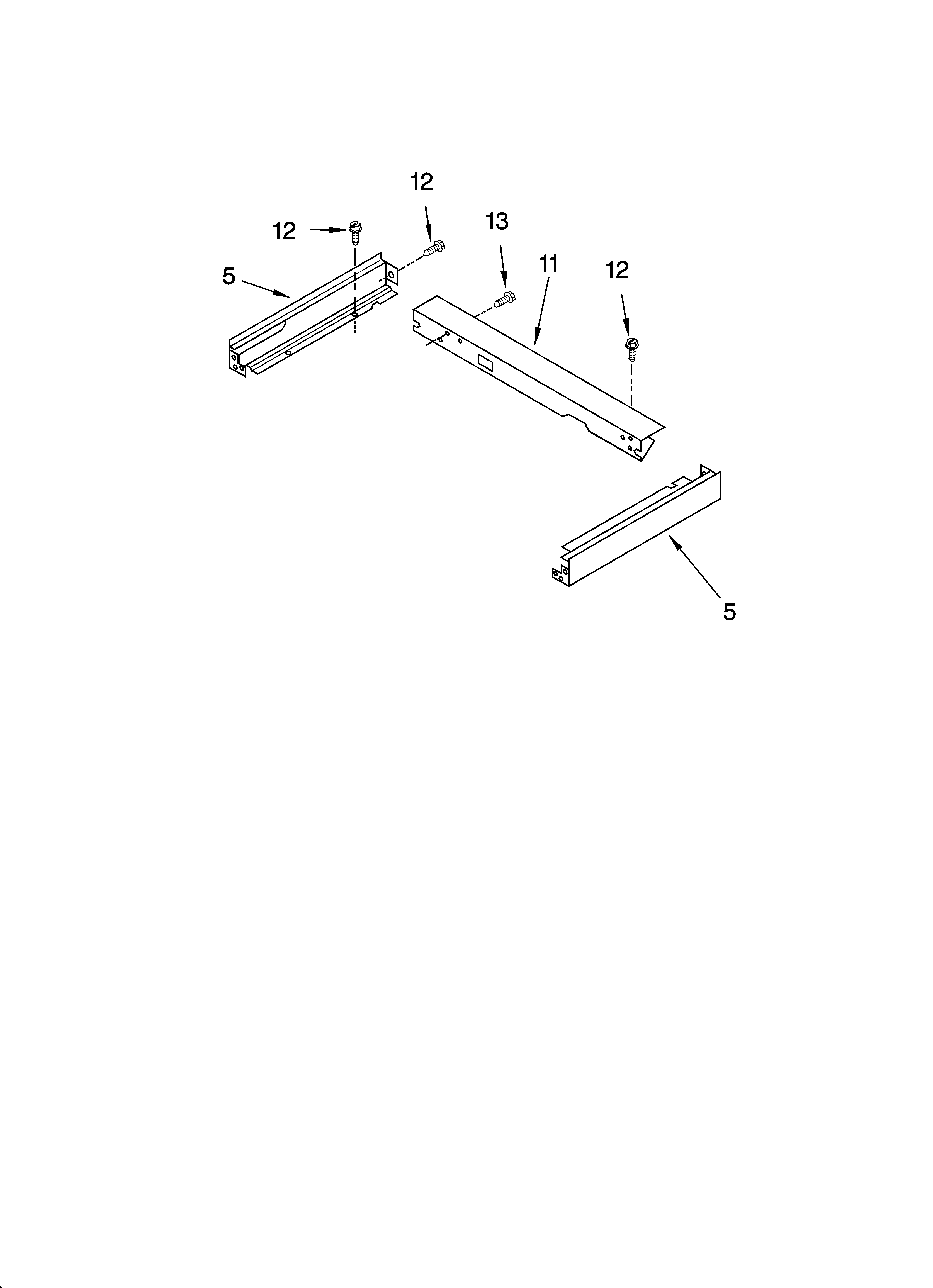 Microwave compartment parts