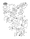 Cabinet and stirrer parts