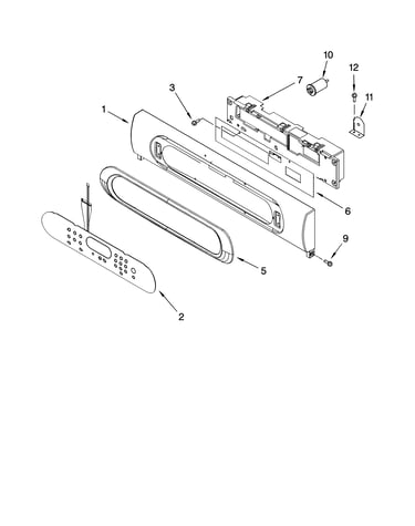 Control panel parts
