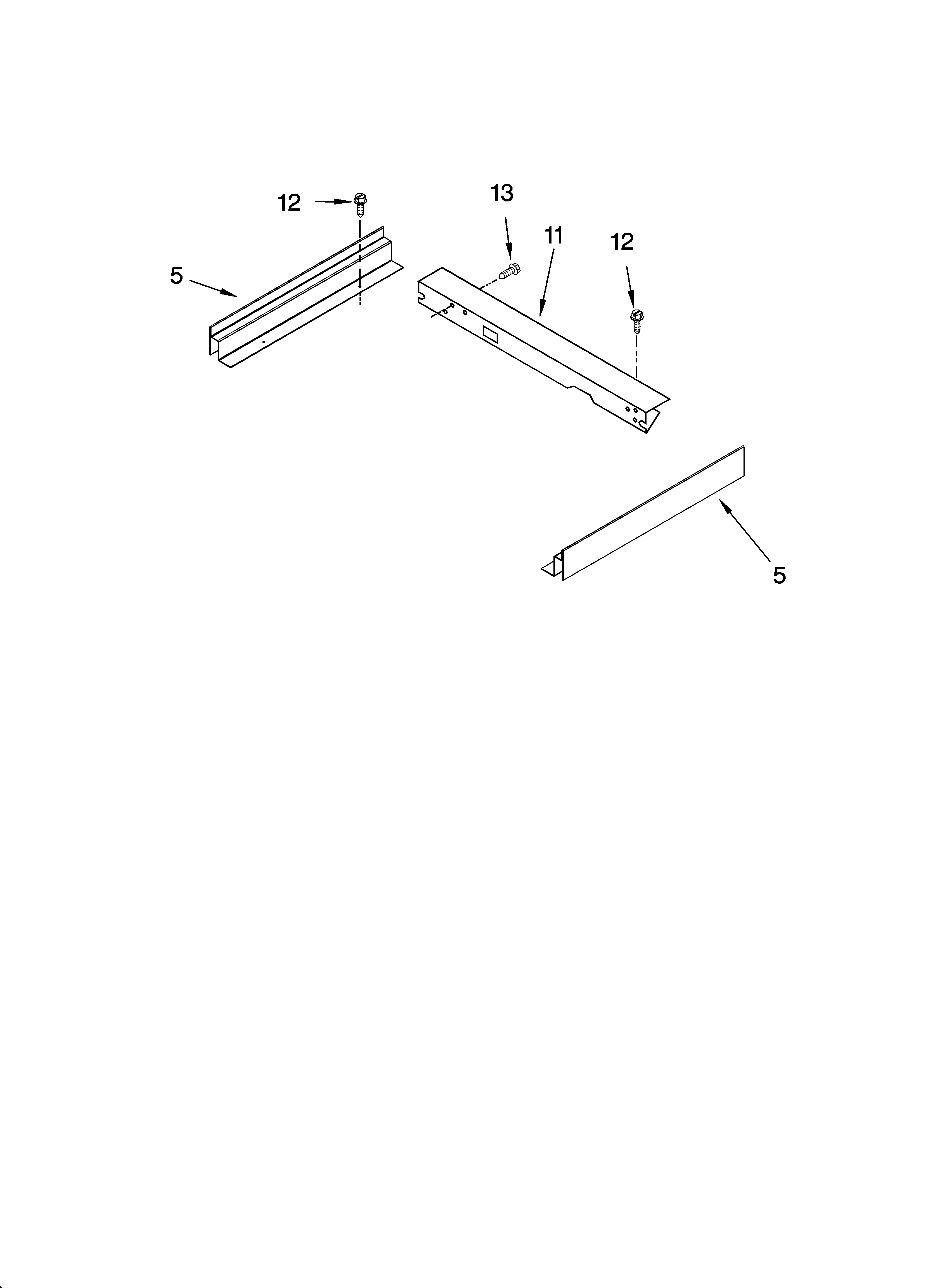 Microwave compartment parts
