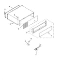 Top grille and unit cover parts