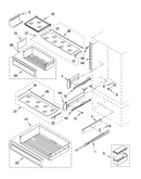 Refrigerator shelf parts