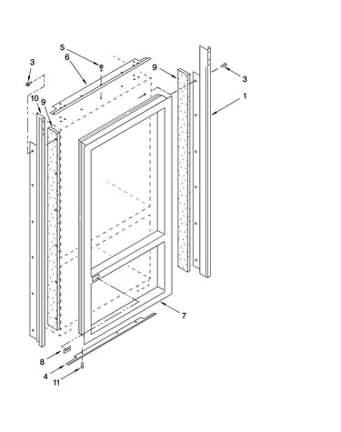 Cabinet and breaker trim parts