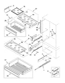 Refrigerator shelf parts