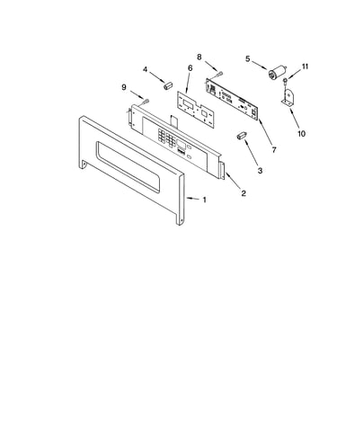 Control panel parts