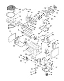 Cabinet and stirrer parts