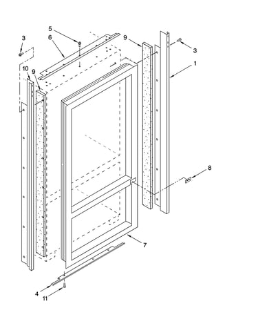 Cabinet and breaker trim parts