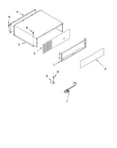 Top grille and unit cover parts