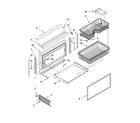 KitchenAid KBRP36FMS02 freezer door and basket parts diagram