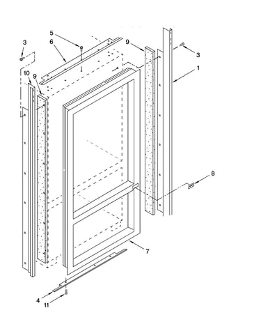 Cabinet and breaker trim parts