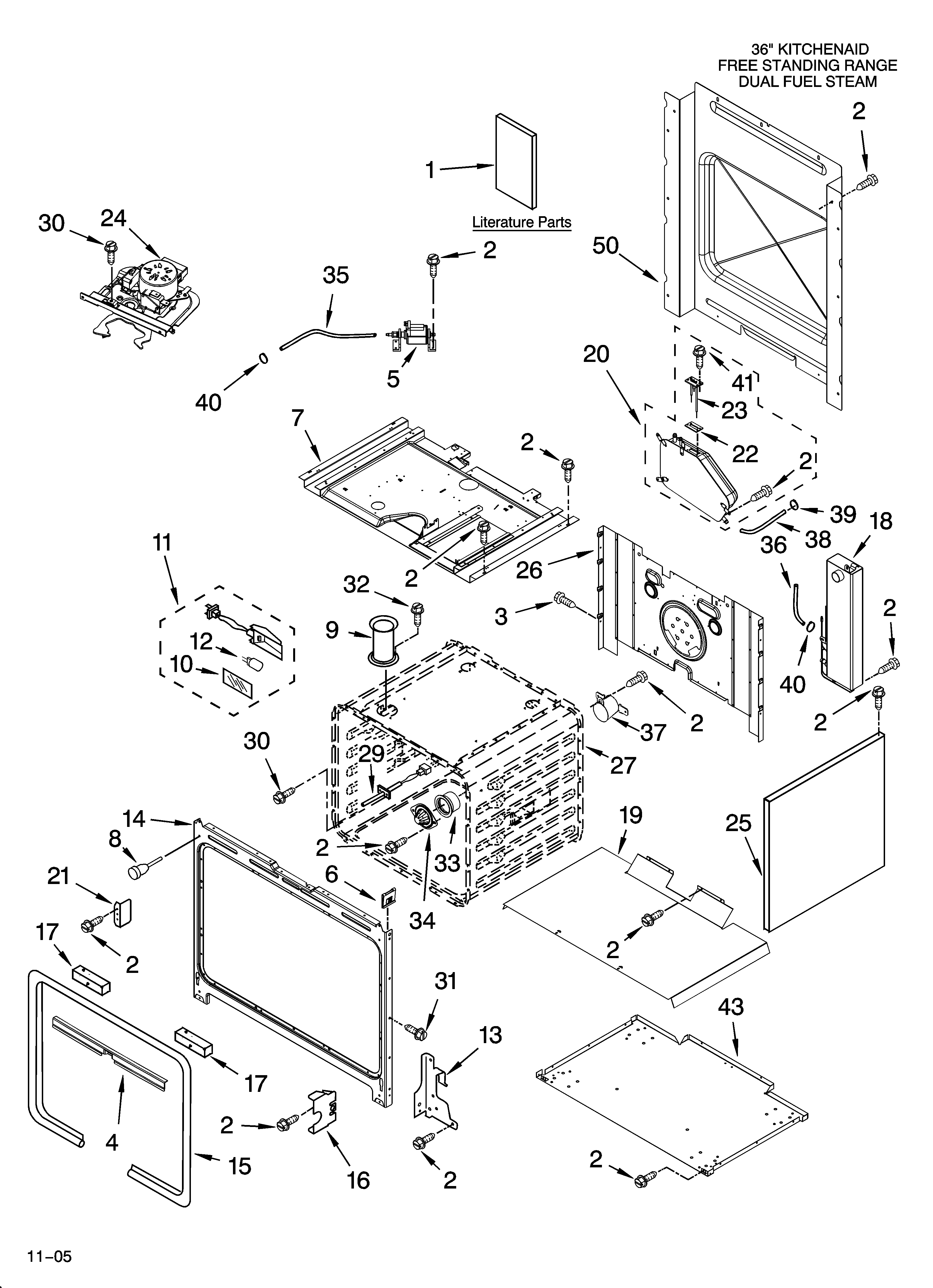Oven parts