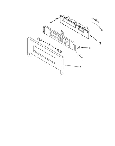 Control panel parts